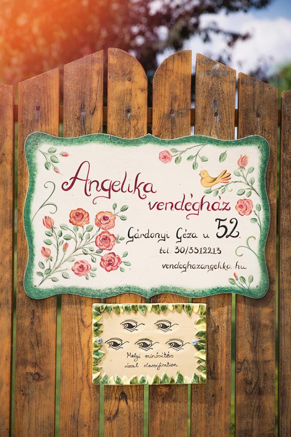 Angelika Vendeghaz Apartment Dinnyes Bagian luar foto
